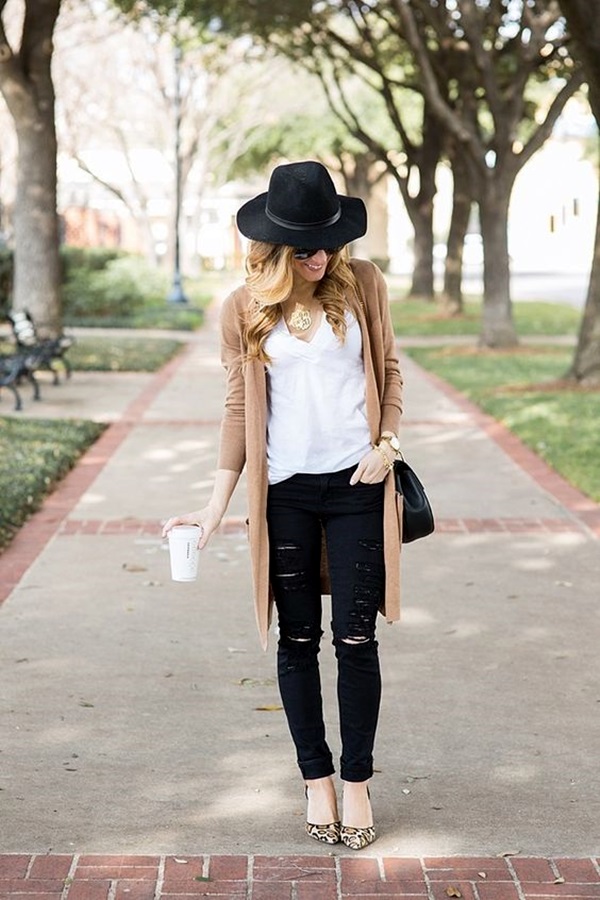 Cute Skinny Black Jeans Outfit (15)