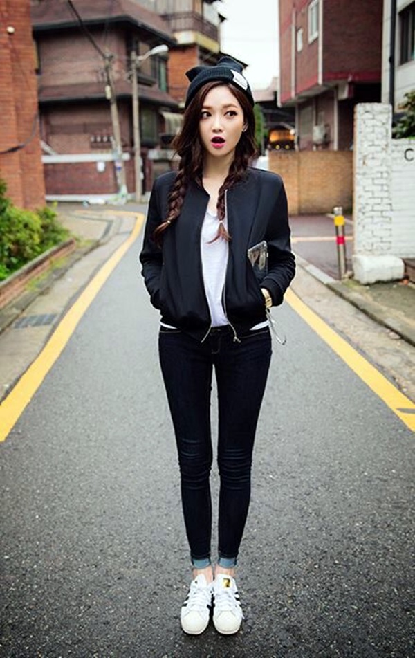 Cute Skinny Black Jeans Outfit (3)