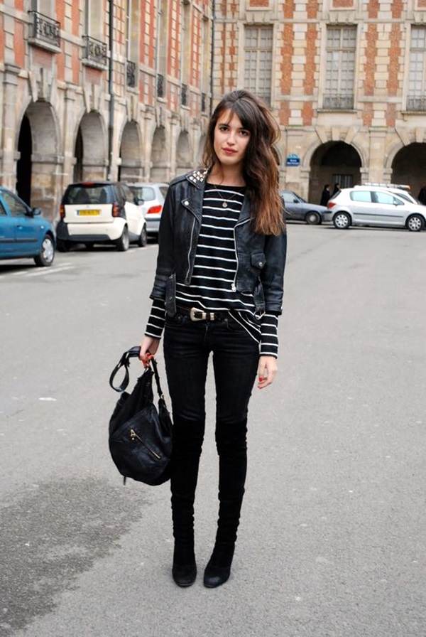 Cute Skinny Black Jeans Outfit (9)