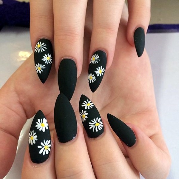 Easy Stiletto Nails Designs and Ideas (1)