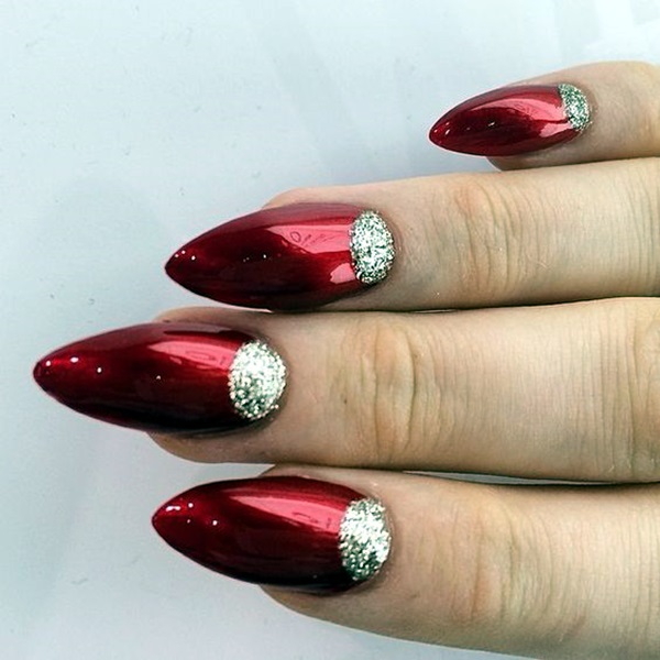 Easy Stiletto Nails Designs and Ideas (2)