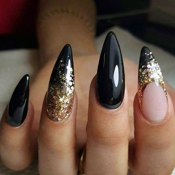 Easy Stiletto Nails Designs and Ideas (3)