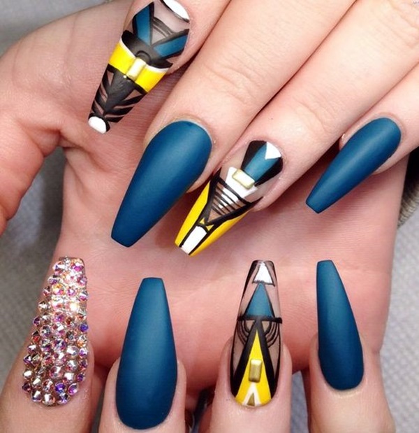 Easy Stiletto Nails Designs and Ideas (3)