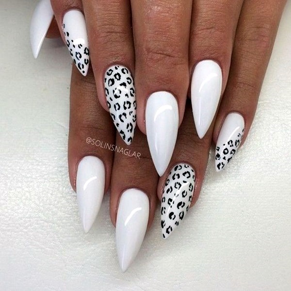 Easy Stiletto Nails Designs and Ideas (5)