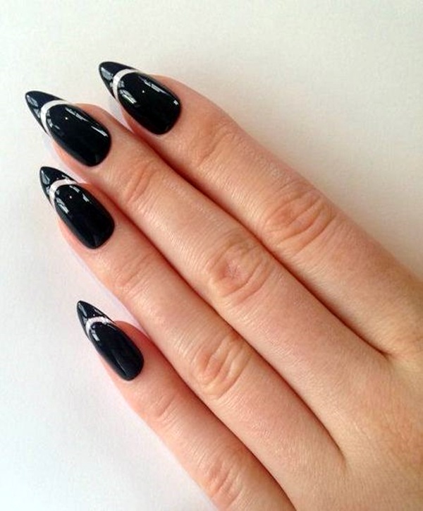 Easy Stiletto Nails Designs and Ideas (5)