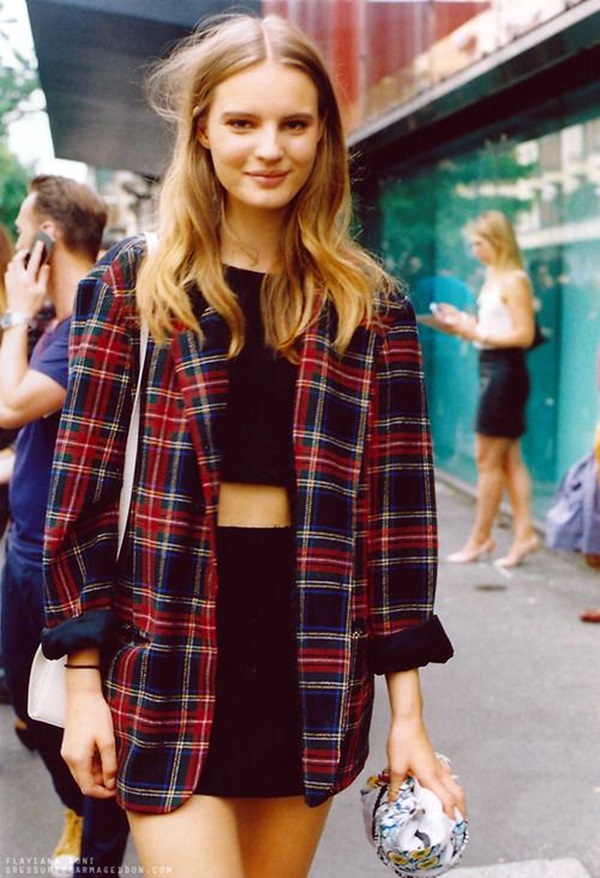 cute outfits with a flannel