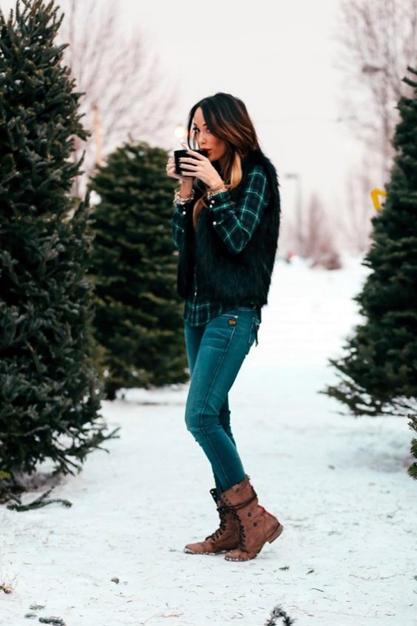 cute outfits with a flannel