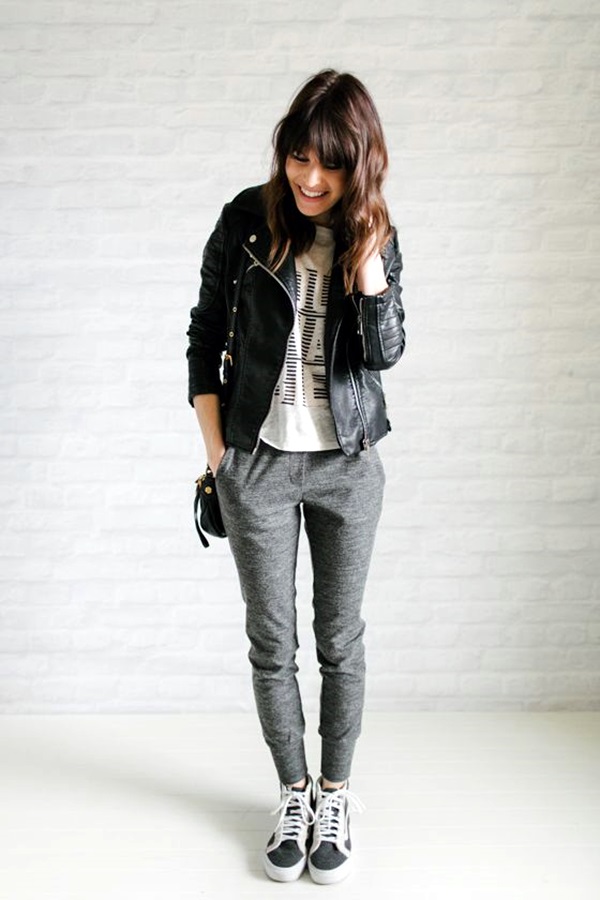 jogger pants outfit for women