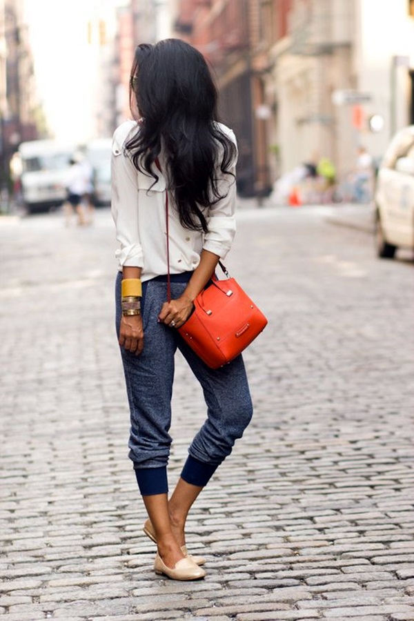 jogger pants outfit for women