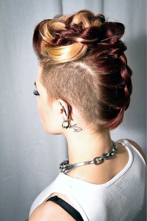 45 Voguish Mohawk Hairstyles For Women 