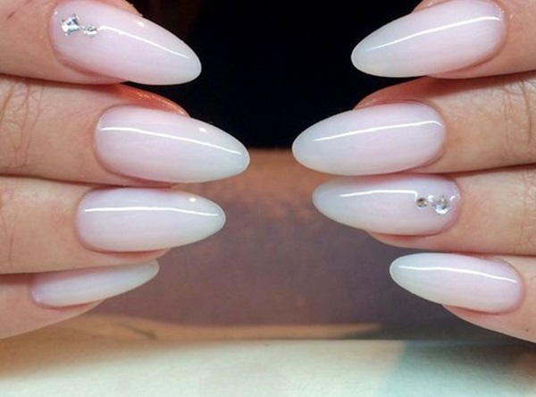 Pointy Almond Nail designs (1)