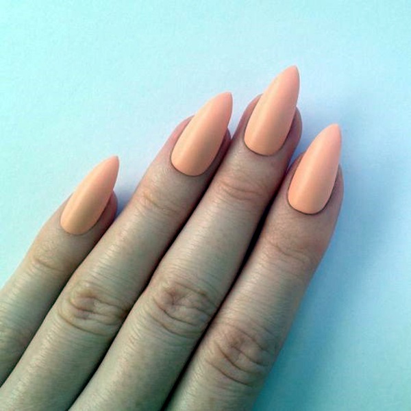 Pointy Almond Nail designs (2)