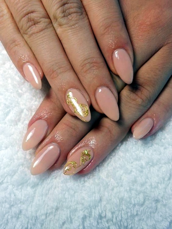 Pointy Almond Nail designs (4)