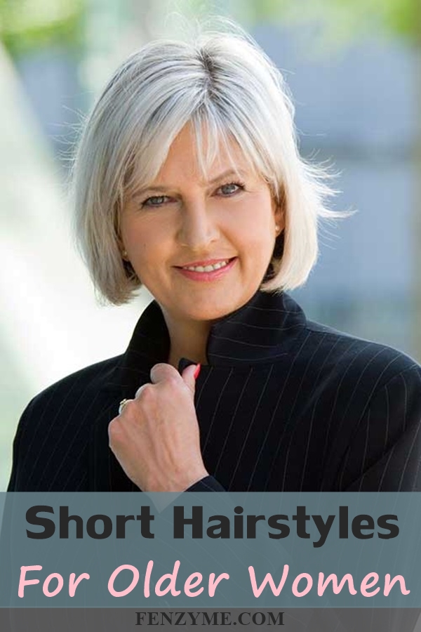 Short Hairstyles for Older Women (1)