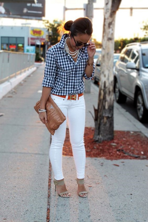 White Jeans Outfits (7)