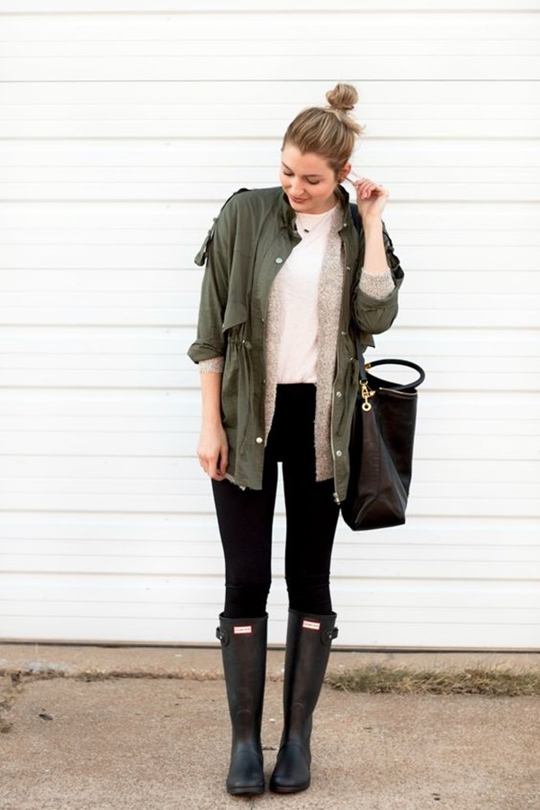 cute outfits to wear on a rainy day
