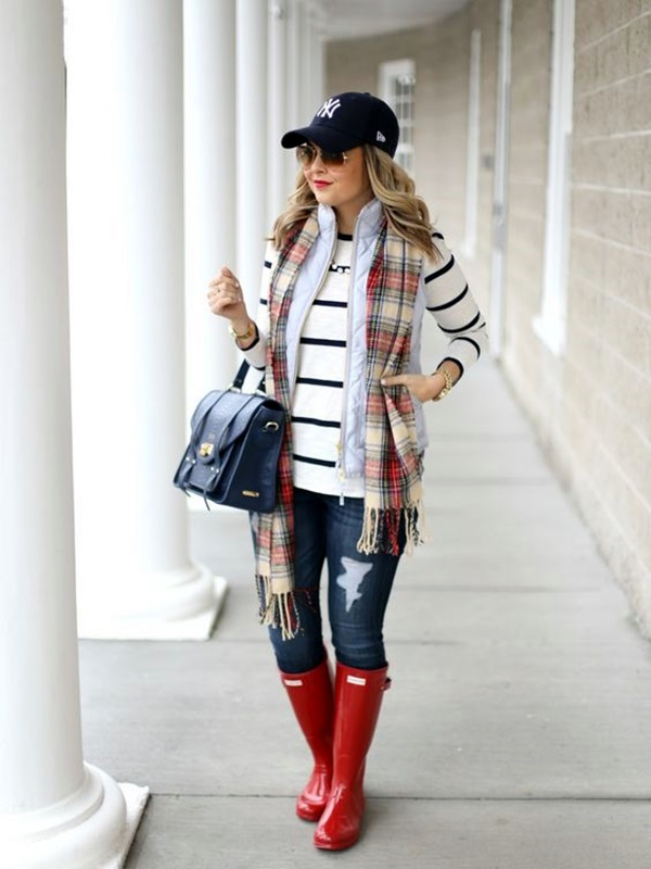 cute outfits to wear on a rainy day