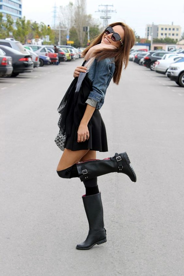 cute outfits to wear on a rainy day