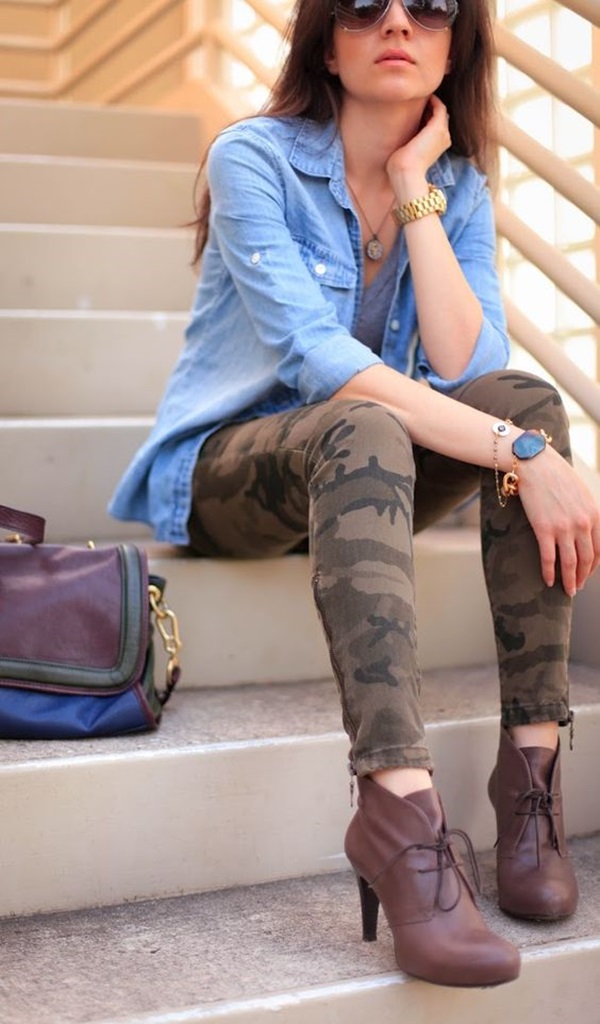 Ideas to wear Camo Pants (3)