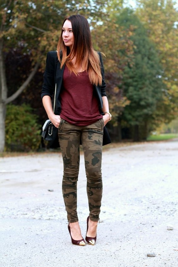 Ideas to wear Camo Pants (5)