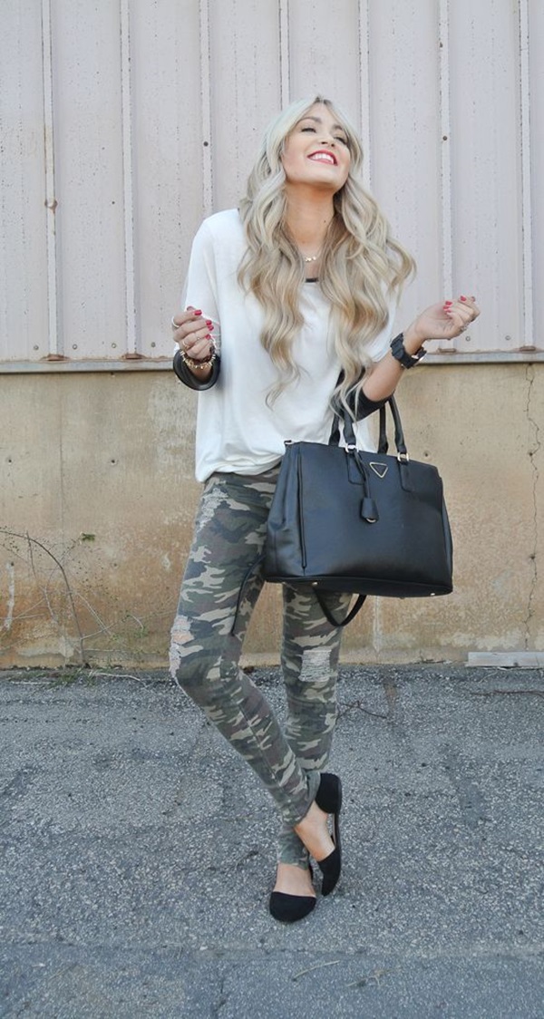 Ideas to wear Camo Pants (7)