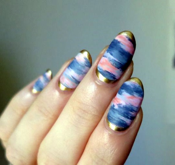 Marble Nail Art Designs (1)