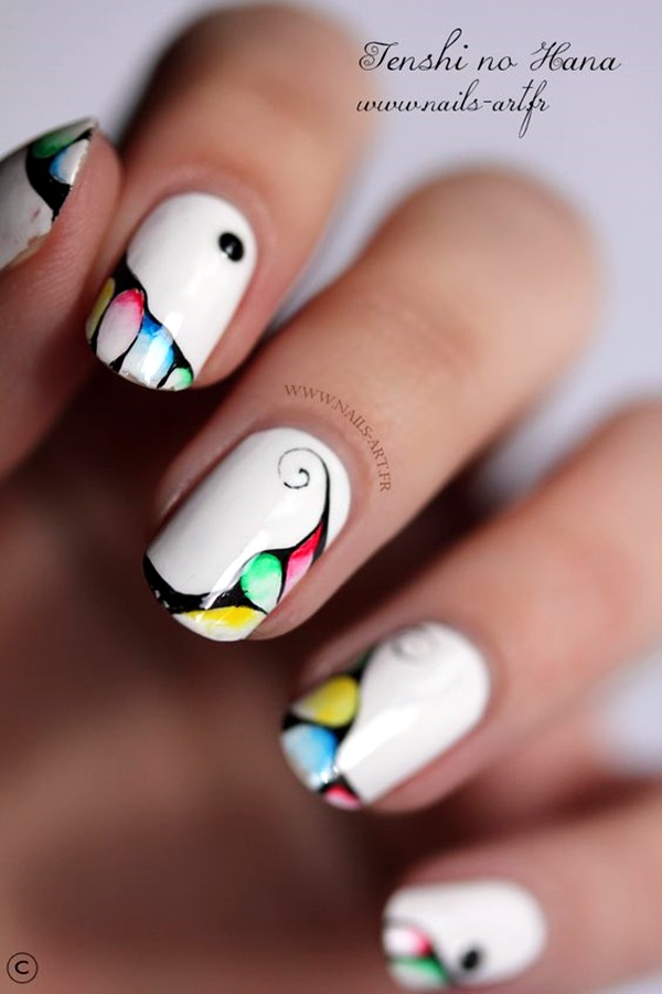 Marble Nail Art Designs (1)