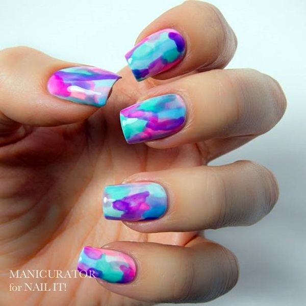 Marble Nail Art Designs (1)