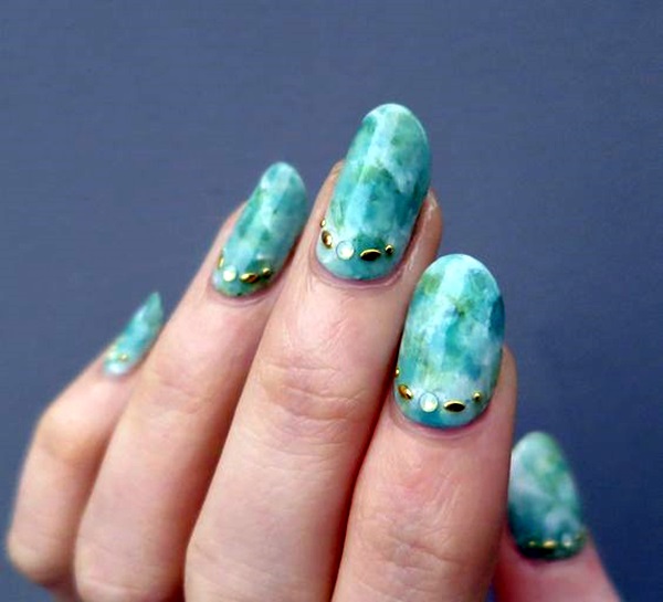 Marble Nail Art Designs (11)