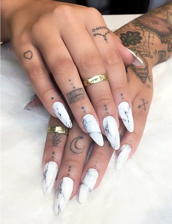 Marble Nail Art Designs (13)