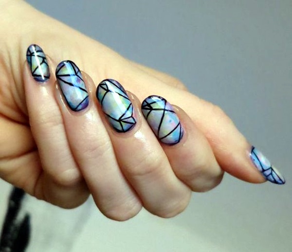 Marble Nail Art Designs (19)