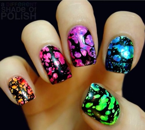 Marble Nail Art Designs (2)