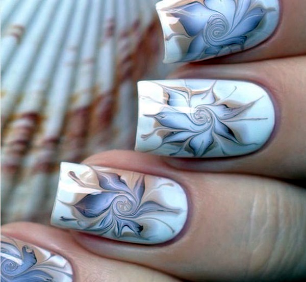 Marble Nail Art Designs (2)