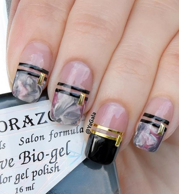 Marble Nail Art Designs (4)