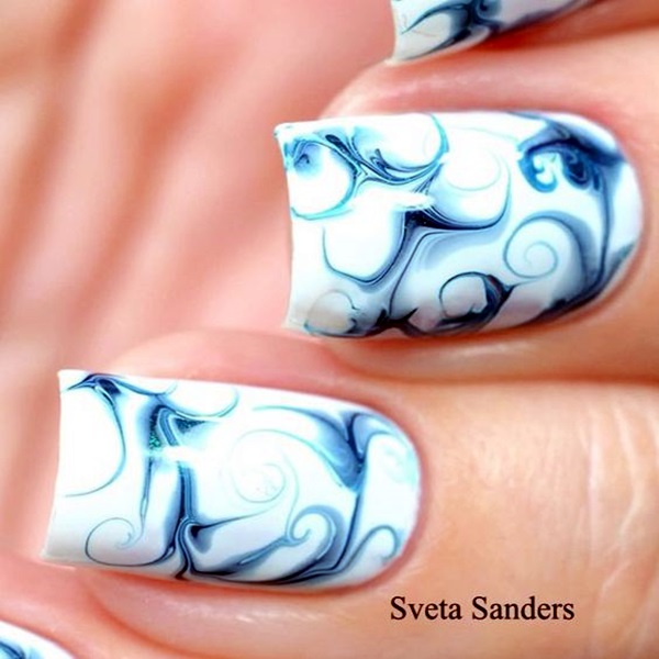 Marble Nail Art Designs (4)