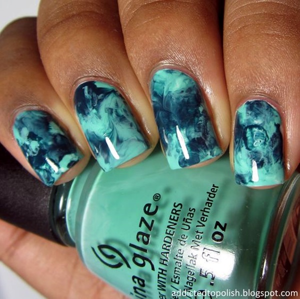 Marble Nail Art Designs (4)