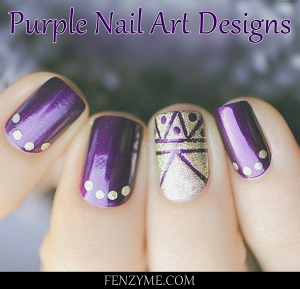 Purple Nail Art Designs (1)