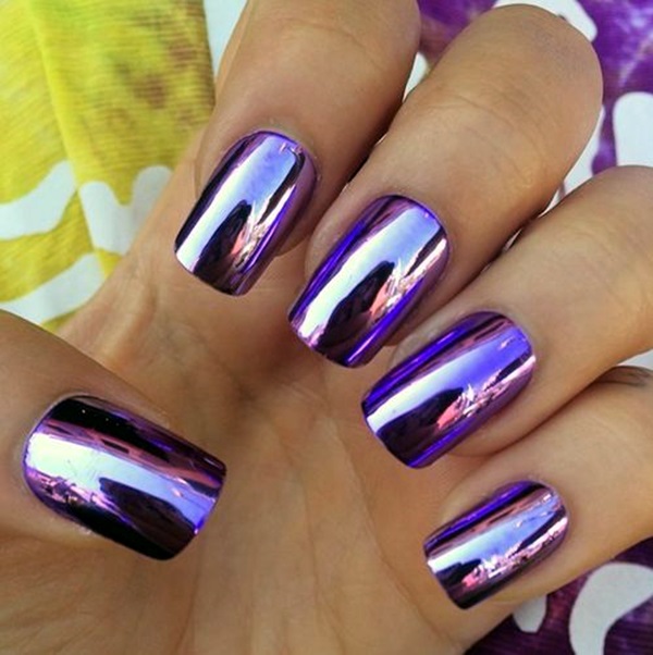 Purple Nail Art Designs (27)