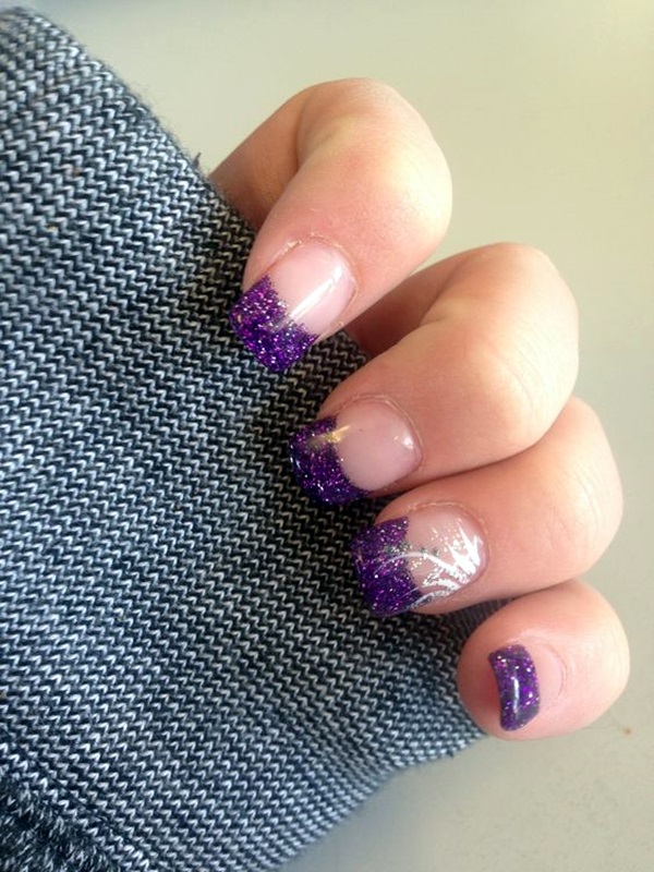 Purple Nail Art Designs (3)