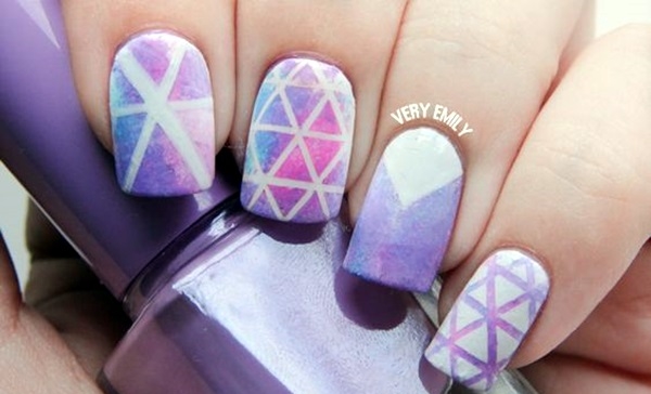 Purple Nail Art Designs (32)