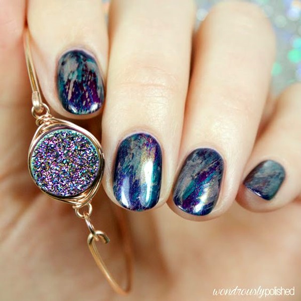 Purple Nail Art Designs (6)