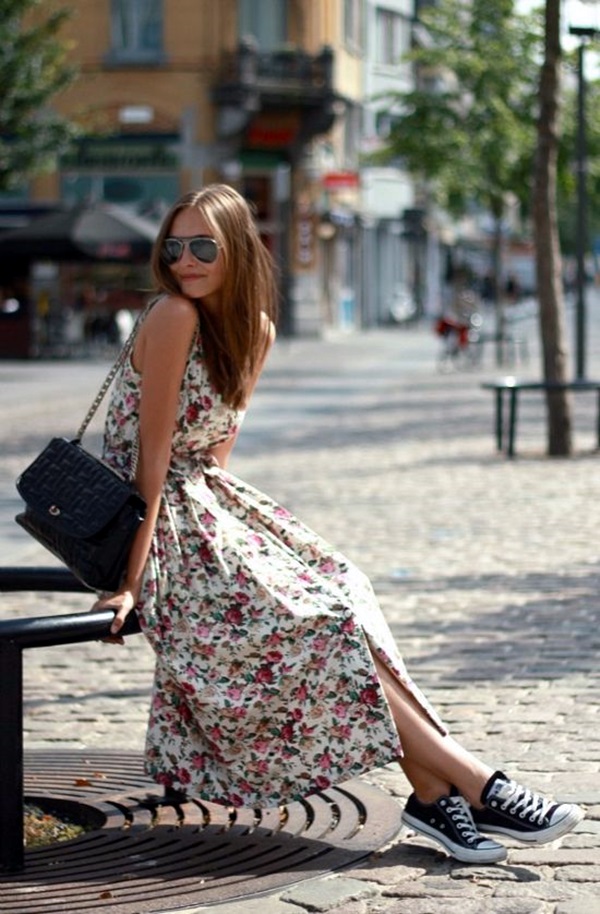 shoes to wear with long sundresses