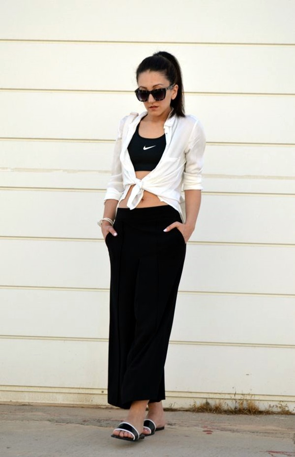 Casual Culottes Outfit (1)