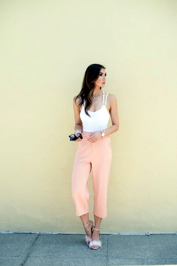 Casual Culottes Outfit (14)