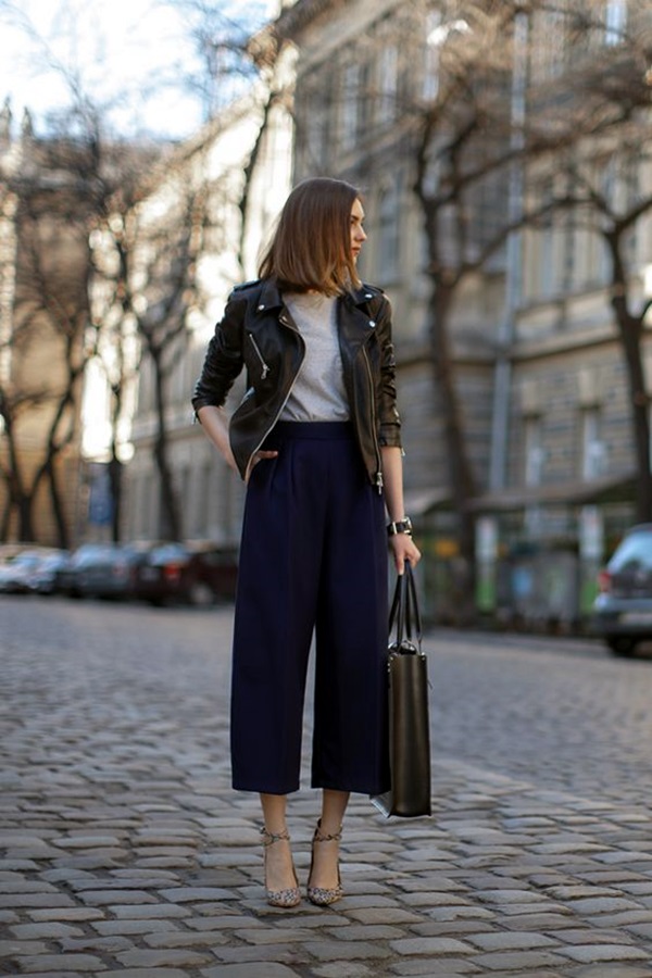 Casual Culottes Outfit (4)