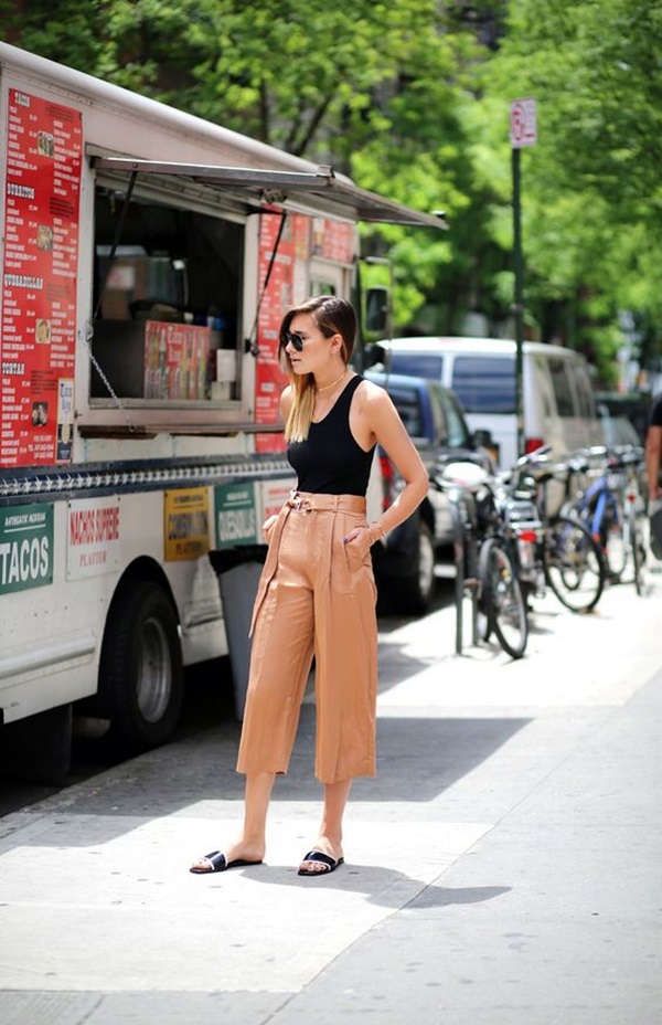 Casual Culottes Outfit (6)