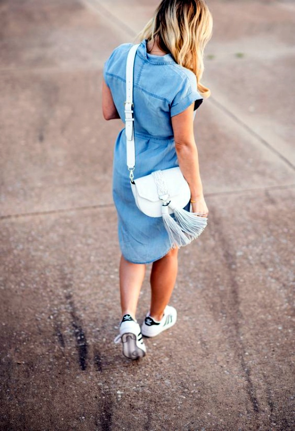 Chambray Shirt Outfits09