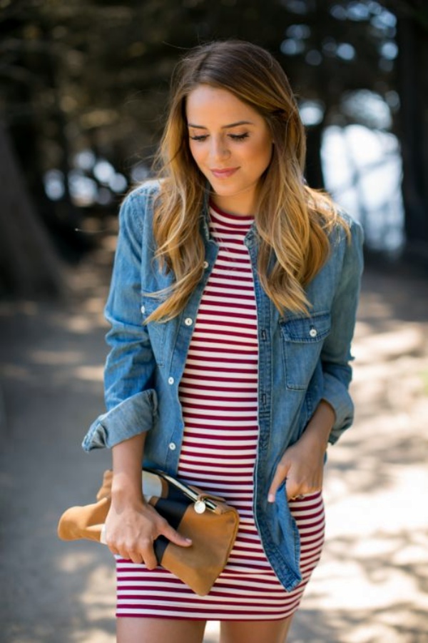 Chambray Shirt Outfits13