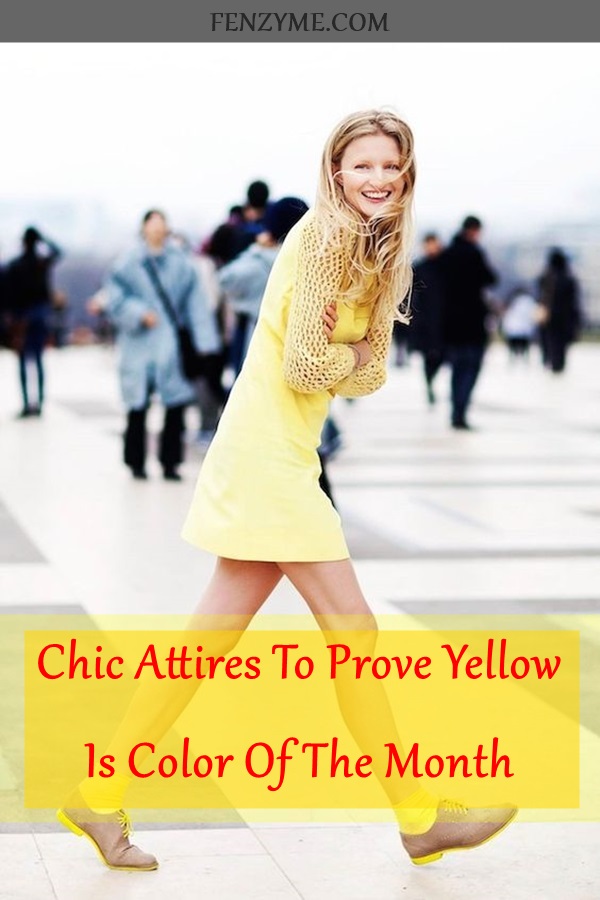 Chic Attires To Prove Yellow Is Color Of The Month (1)
