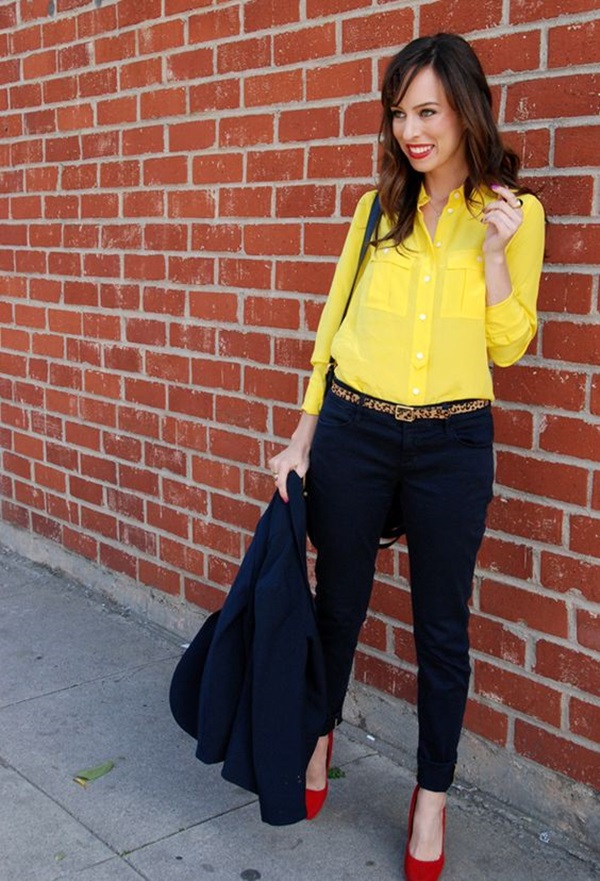 Chic Attires To Prove Yellow Is Color Of The Month (13)